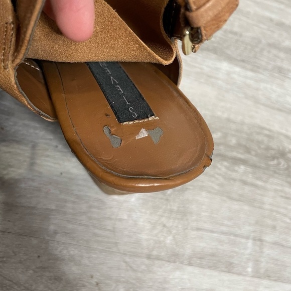 Steven by Steve Madden Marina Leather Wedge Slingback 9 - Picture 6 of 7